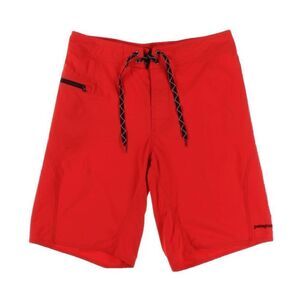 Patagonia Board Shorts Swim Trunks Size 36 Red Surf Beach